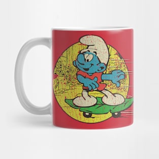 Smurfboarding is Not a Crime 1980 Mug